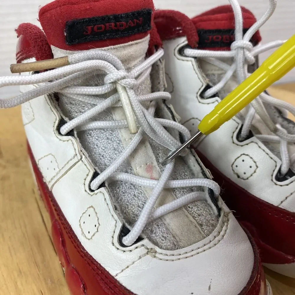 Jordan 9 Retro Gym Red White Toddler 7C Kids Basketball Sneakers 401812-160